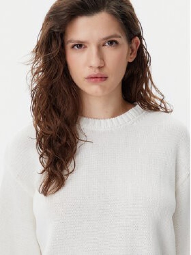 Napapijri Sweter D-Sambre W NP0A4IFK2061 Écru Regular Fit