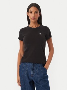 Calvin Klein Jeans T-Shirt J20J212883 Czarny Regular Fit