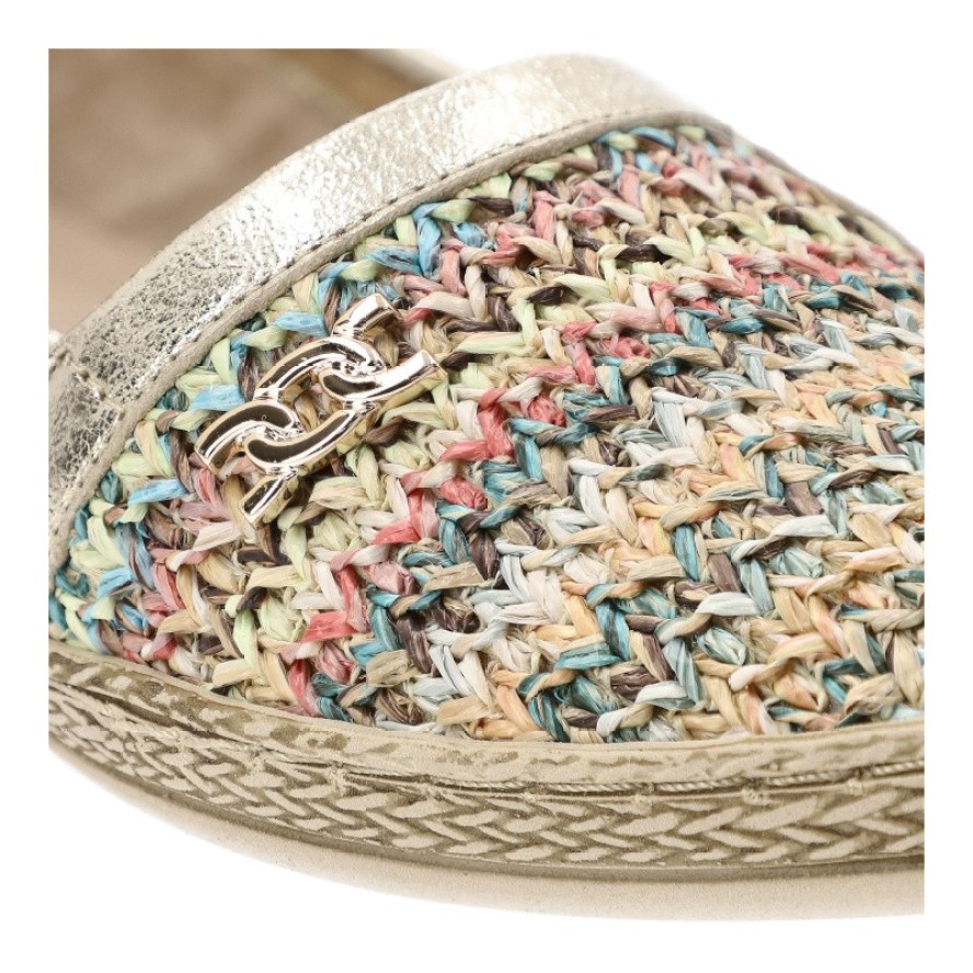 Kolorowe Espadryle Armodo Eleganckie Wsuwane Obuwie Damskie