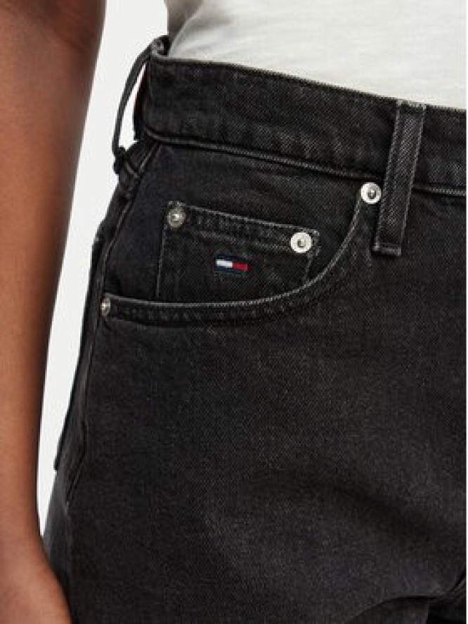 Tommy Jeans Szorty jeansowe DW0DW23057 Czarny Regular Fit