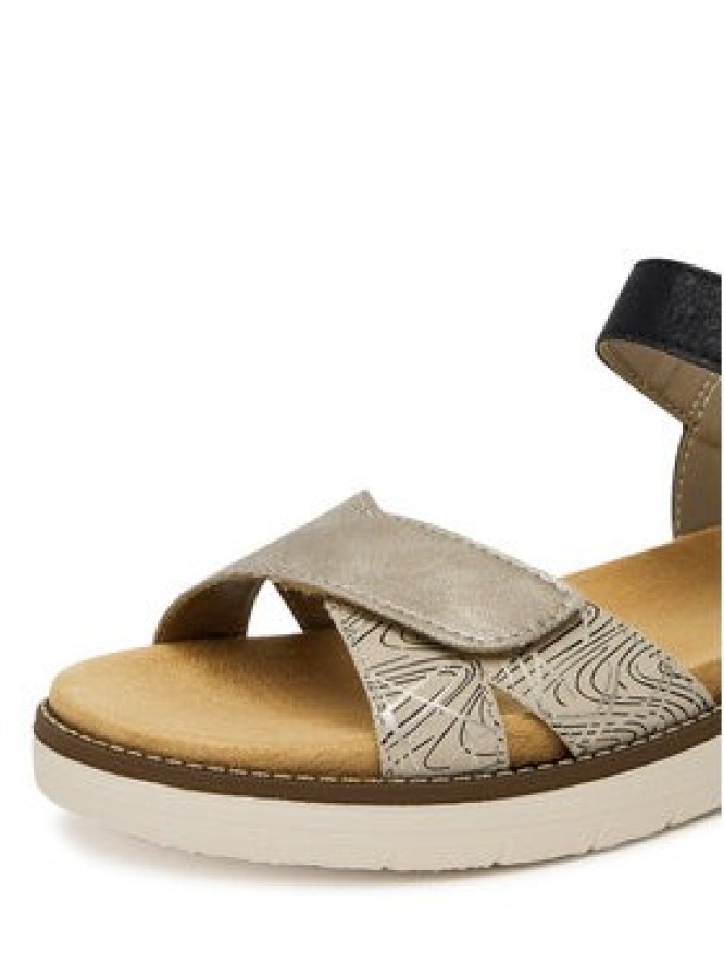 Remonte Sandały D2049-63 Beżowy