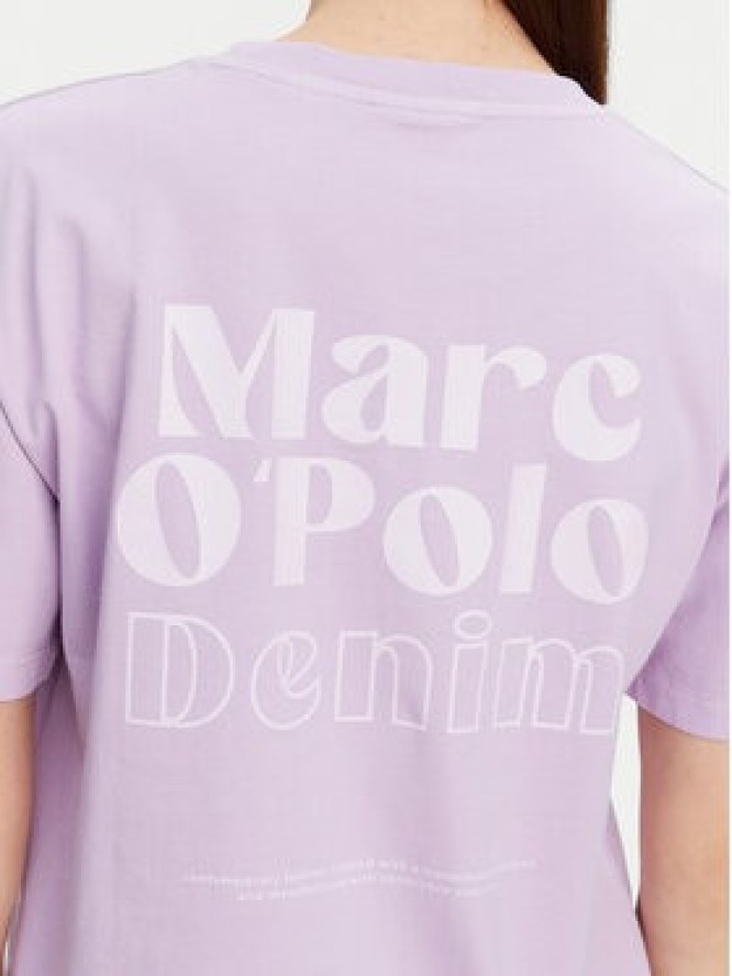 Marc O'Polo Denim T-Shirt 500 0005 950 Fioletowy Relaxed Fit