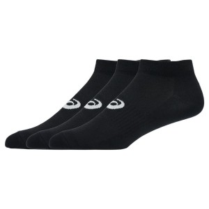 Pack 3 Calcetines Tobilleros Asics Negro