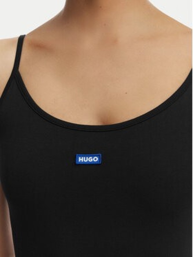 HUGO Sukienka letnia Narya 50563766 Czarny Slim Fit