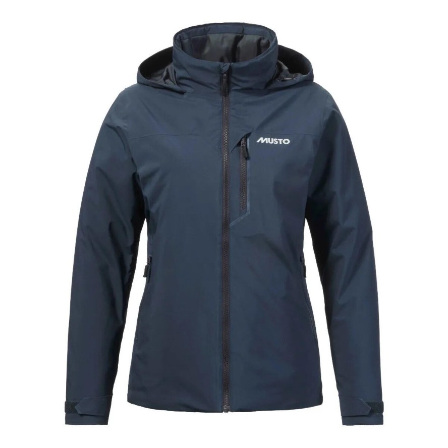 Damska wodoodporna kurtka z kapturem Musto Br1 Pl Midlayer