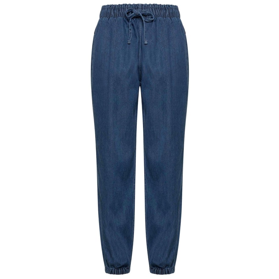 Spodnie Deha Jogger Z Lyocell Denim Damskie