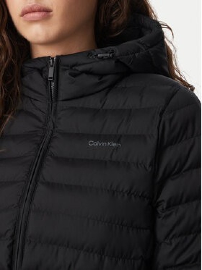 Calvin Klein Kurtka przejściowa LV044G504G Czarny Regular Fit