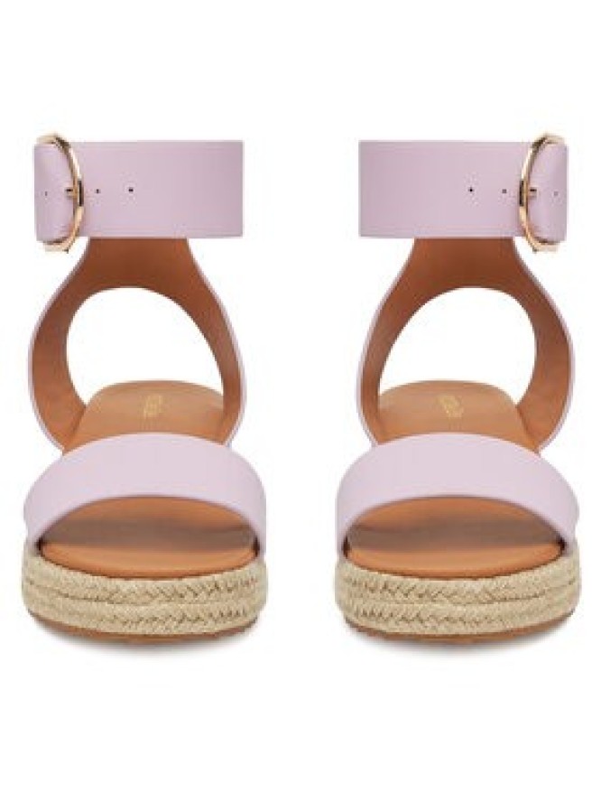 DeeZee Espadryle QS276-1 Fioletowy
