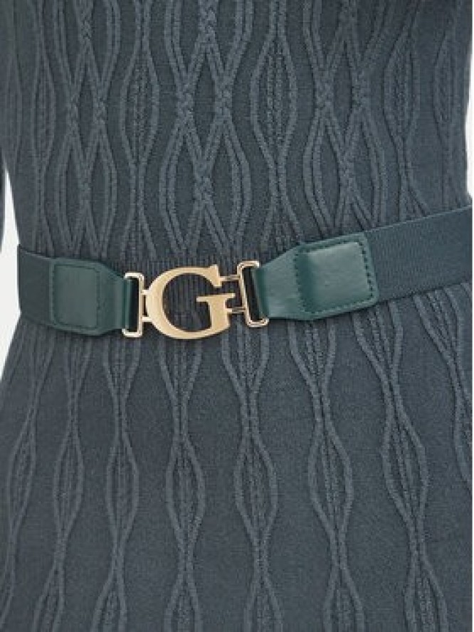 Guess Sukienka dzianinowa W6BK64 Z1569 Zielony Regular Fit