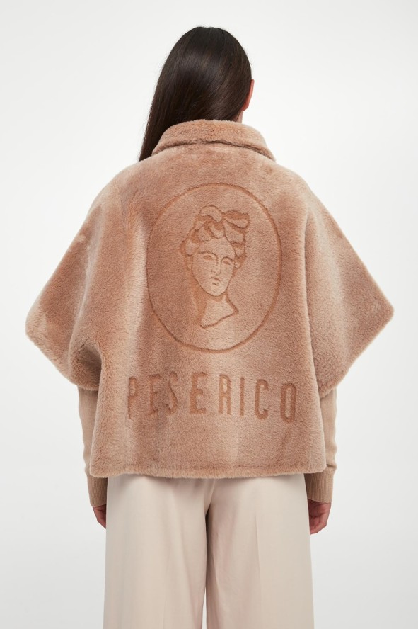 Kamizelka damska dwustronna futrzana PESERICO