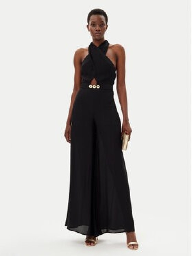 Simona Corsellini Kombinezon P25CPTU00501 Czarny Regular Fit