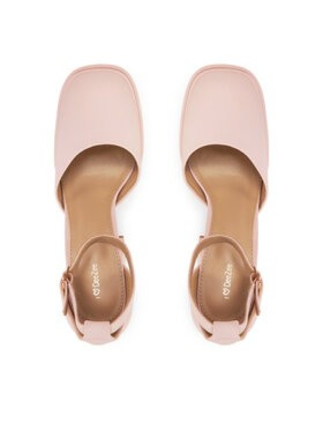 DeeZee Półbuty LW85478-6 Różowy