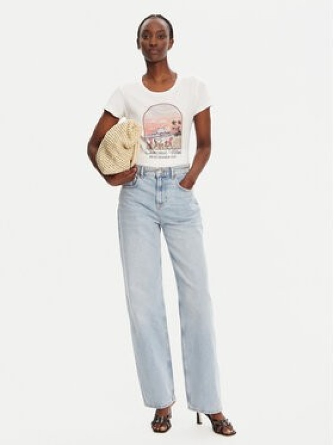 Liu Jo T-Shirt WA5478 J6410 Biały Regular Fit