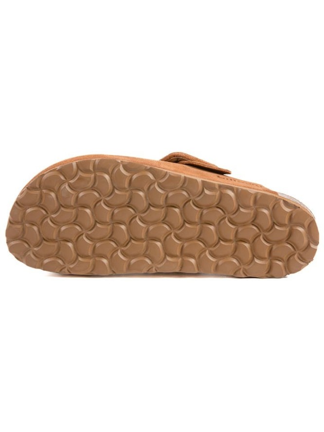 billowy Skórzane chodaki w kolorze jasnobrązowym rozmiar: 40