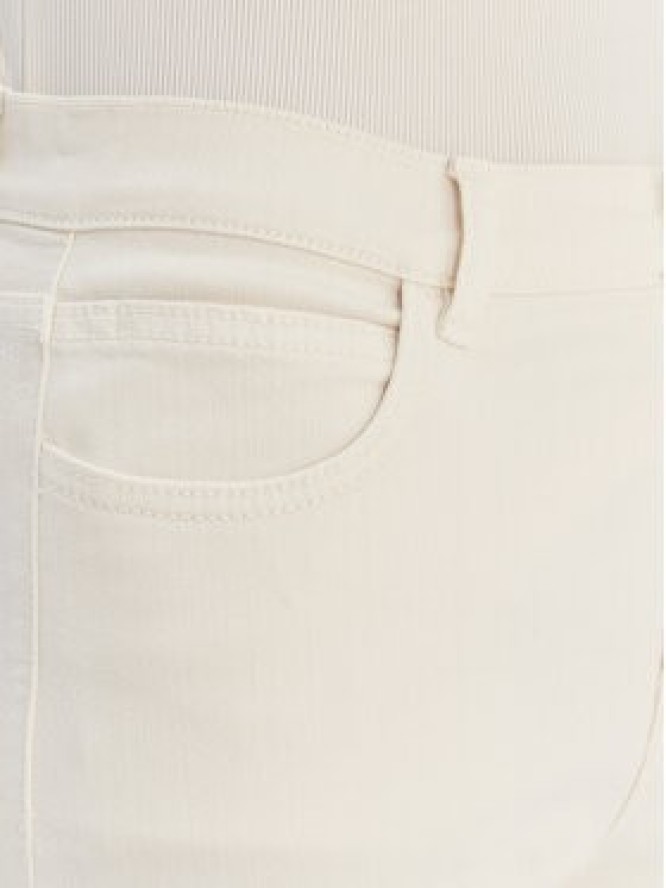 Marella Jeansy Ronco 2613131055 Écru Slim Fit