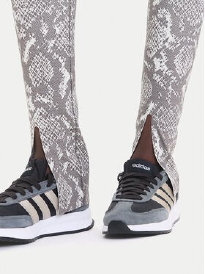 adidas by Stella McCartney Legginsy Training Rolltop Splitcuff JM8477 Beżowy Slim Fit