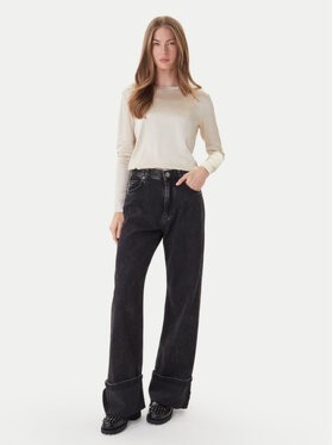 ViCOLO Bluzka TF0244 Écru Regular Fit