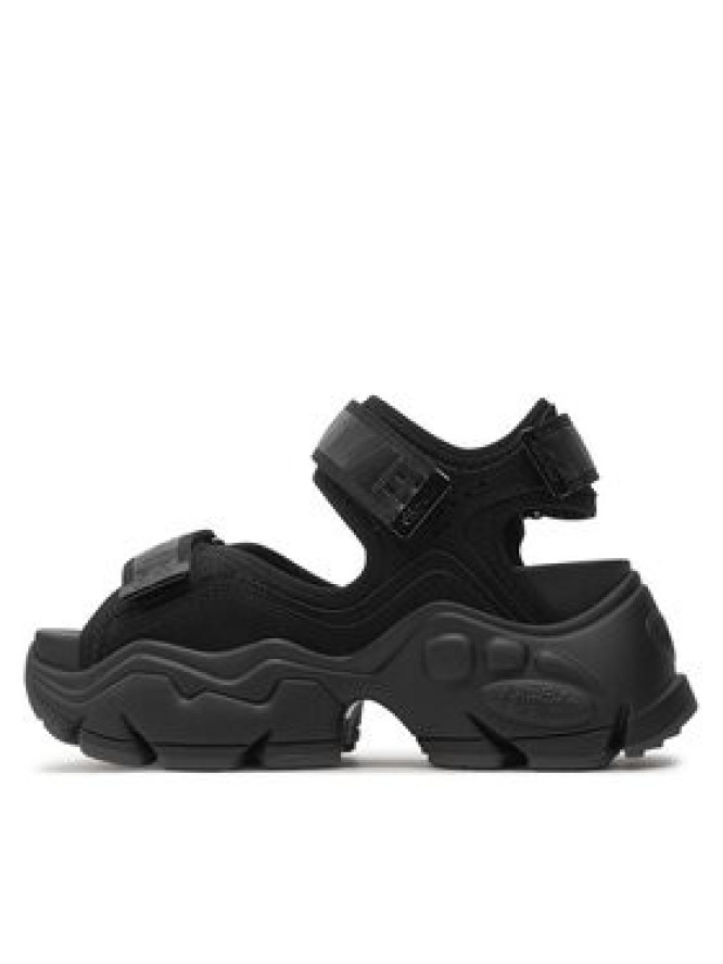 Buffalo Sandały Binary 0 1602196 Czarny