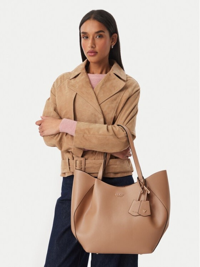 Guess Torebka Amorette HWBG78 98240 Beżowy ciemny