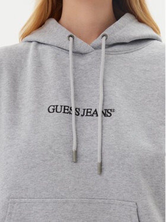 Guess Jeans Bluza W5RQ27 K68I4 Szary Oversize