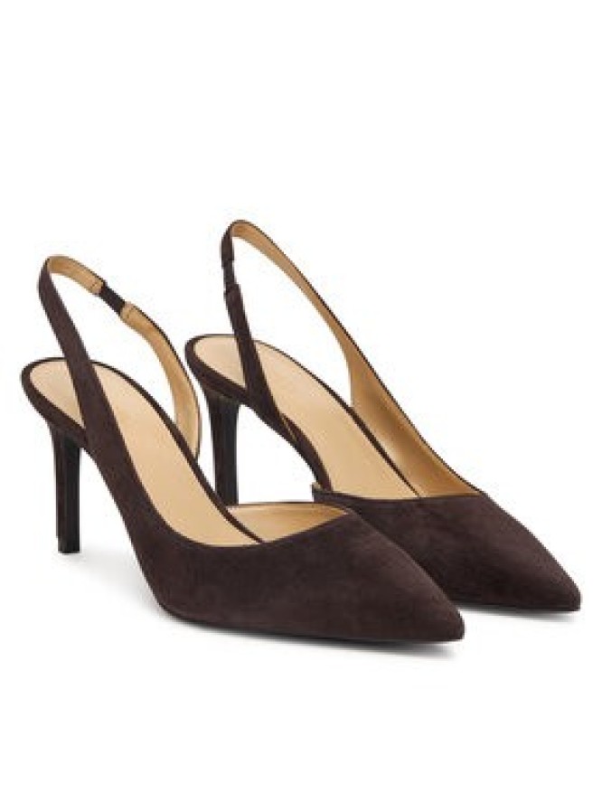 MICHAEL Michael Kors Czółenka Alina Flex Sling Pump 40R4HNMP1S Brązowy