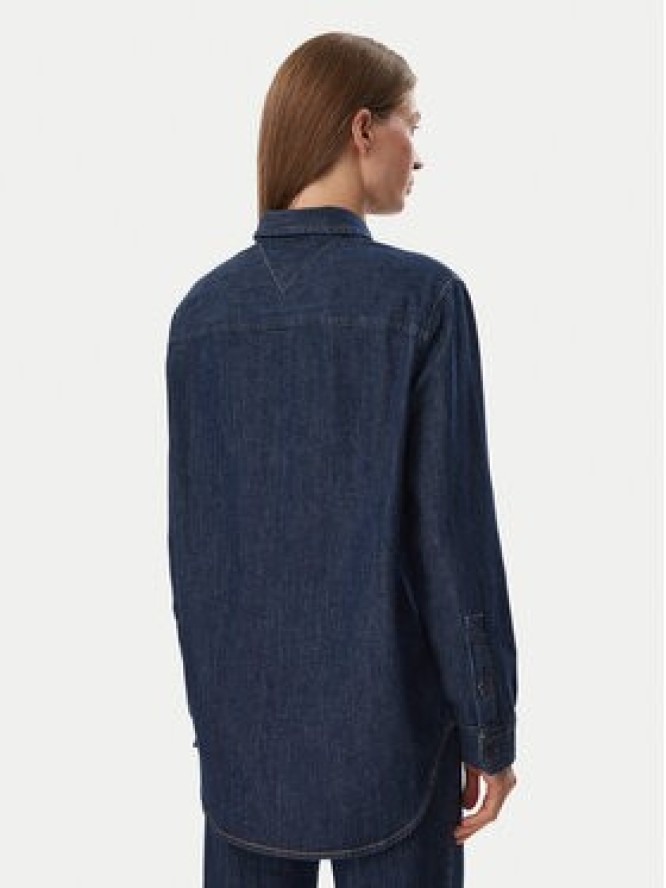 Tommy Hilfiger Koszula jeansowa WW0WW52176 Granatowy Relaxed Fit