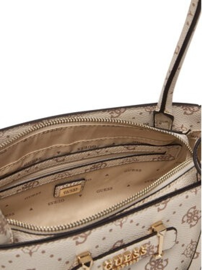 Guess Torebka Carrie Logo HWGP98 98080 Écru