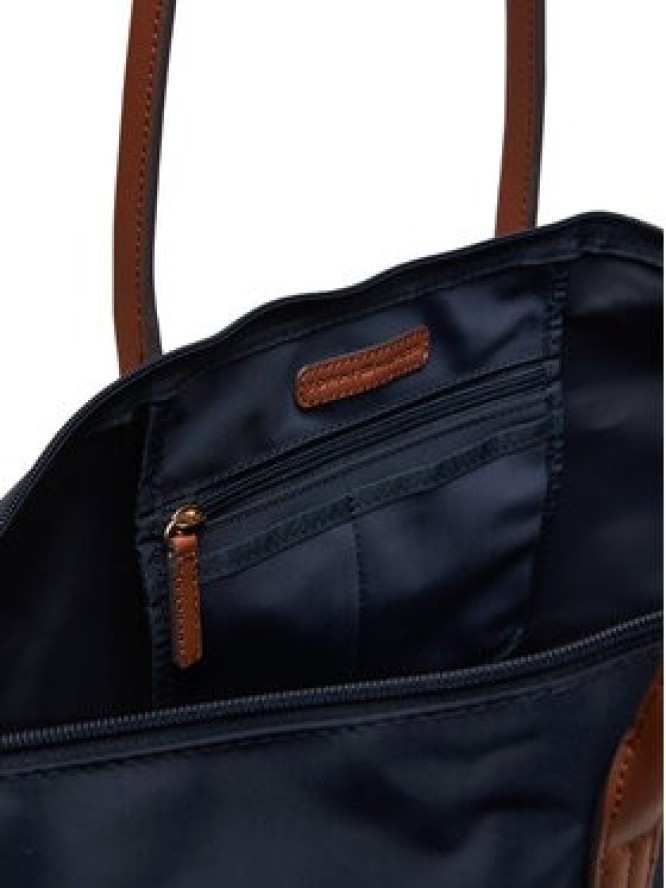 Tommy Hilfiger Torebka Popette Maxi Tote AW0AW17996 Granatowy