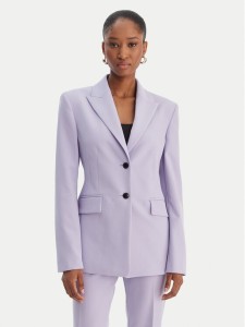 HUGO Marynarka Asmalla-1 50533901 Granatowy Slim Fit