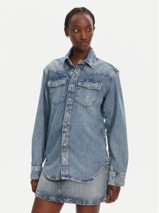 Liu Jo Koszula jeansowa UA5203 D4306 Niebieski Relaxed Fit