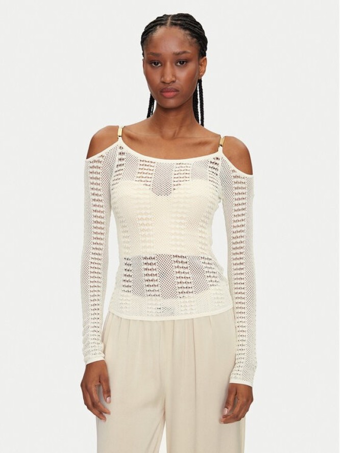 Marciano Guess Sweter 5GGR10 5869Z Écru Regular Fit