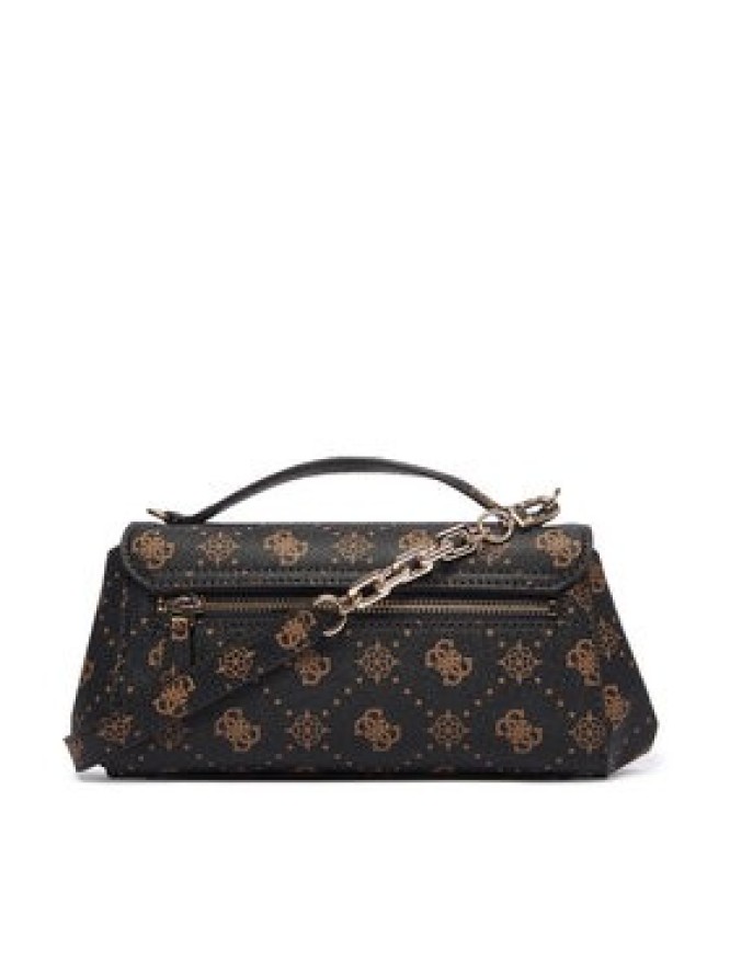 Guess Torebka Emelie Logo HWGP99 28190 Brązowy ciemny