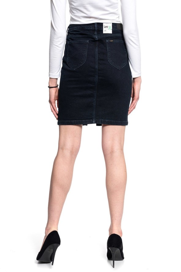 DAMSKA SPÓDNICA JEANSOWA LEE PENCIL SKIRT L38GQCKV 112108188