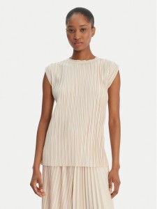 MAX&Co. Bluzka 2616941023200 Beżowy Regular Fit