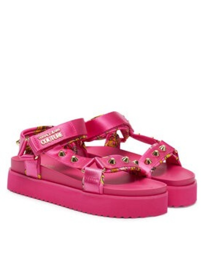 Versace Jeans Couture Sandały 78VA3SM2 Różowy