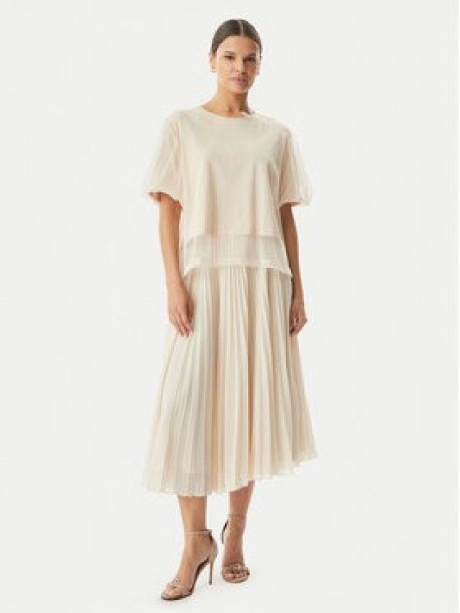 Rinascimento Bluzka CFC0128215003 Beżowy Regular Fit