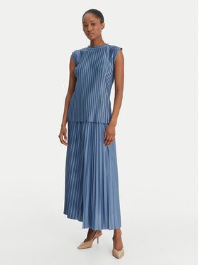 MAX&Co. Bluzka 2616941023200 Niebieski Regular Fit