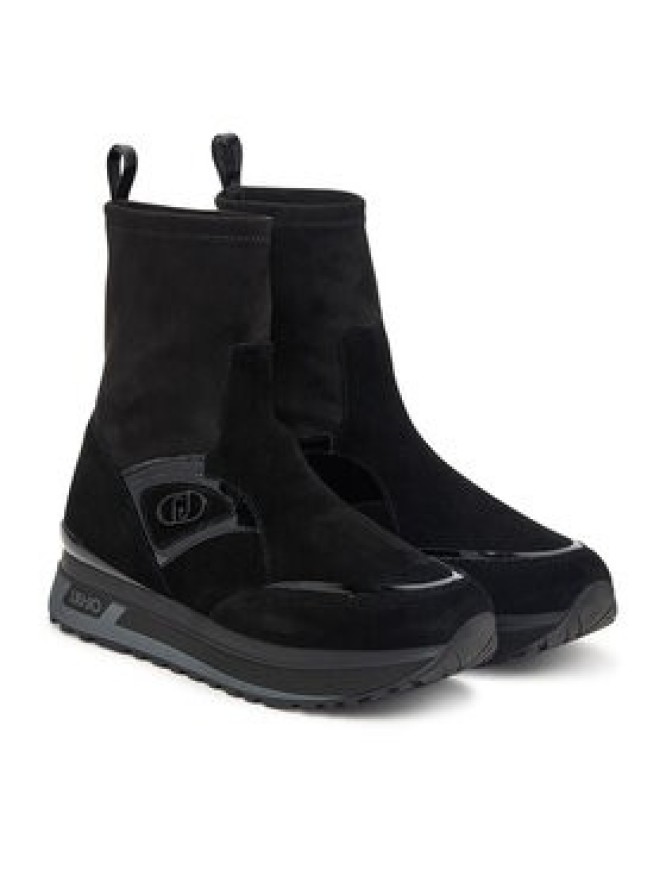 Liu Jo Sneakersy Maxi Wonder 104 BF6107 PX962 Czarny