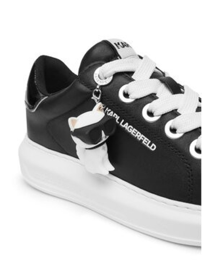 KARL LAGERFELD Sneakersy Kapri KL62536C Czarny