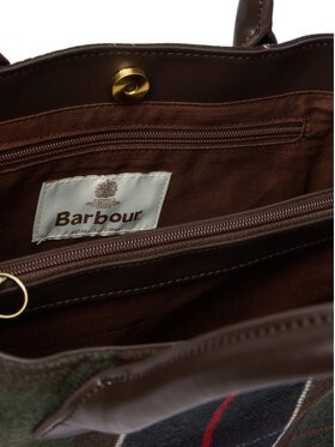 Barbour Torebka Barbour Barrhill Tartan Tote Bag LBA0423OL91 Brązowy