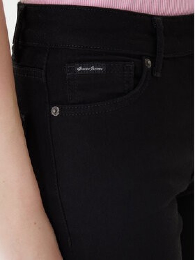 Guess Jeans Jeansy W4YA92 D5DL1 Czarny Skinny Fit