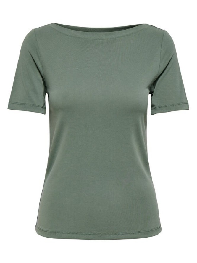 ONLY T-Shirt Free 15367559 Zielony Regular Fit