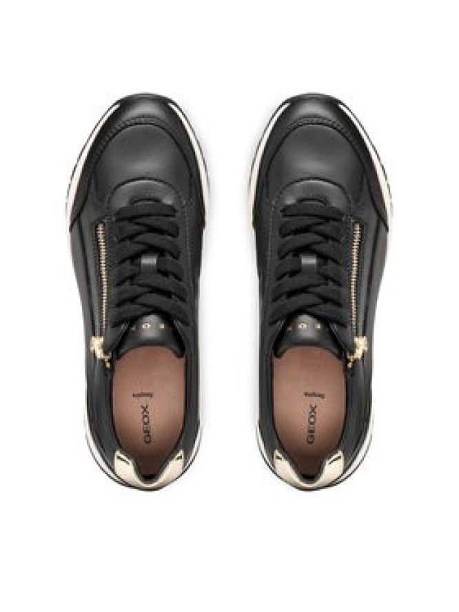 Geox Sneakersy D Desya D6600A 085BN C9258 Czarny