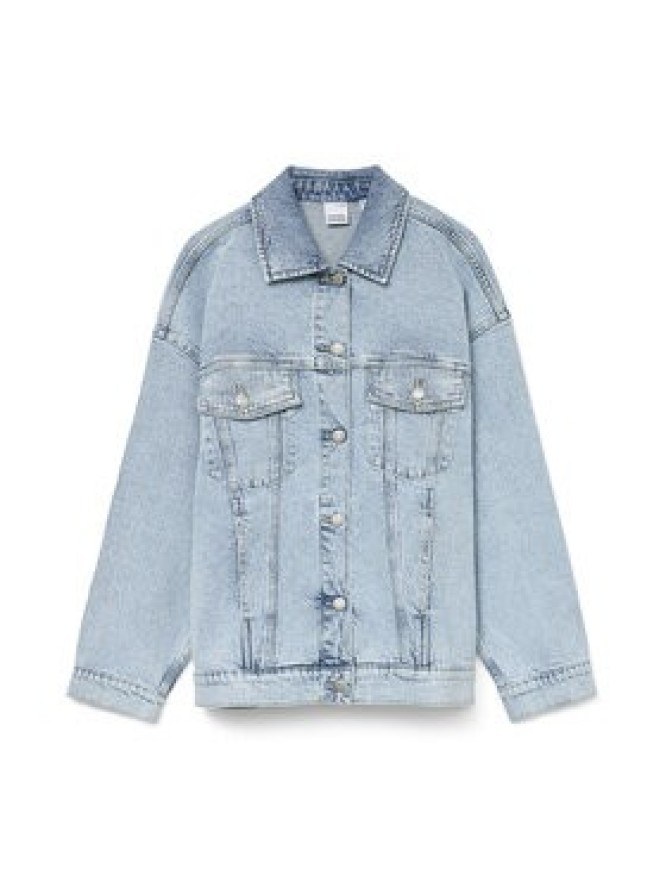 Vero Moda Kurtka jeansowa Tessa 10329868 Niebieski Relaxed Fit