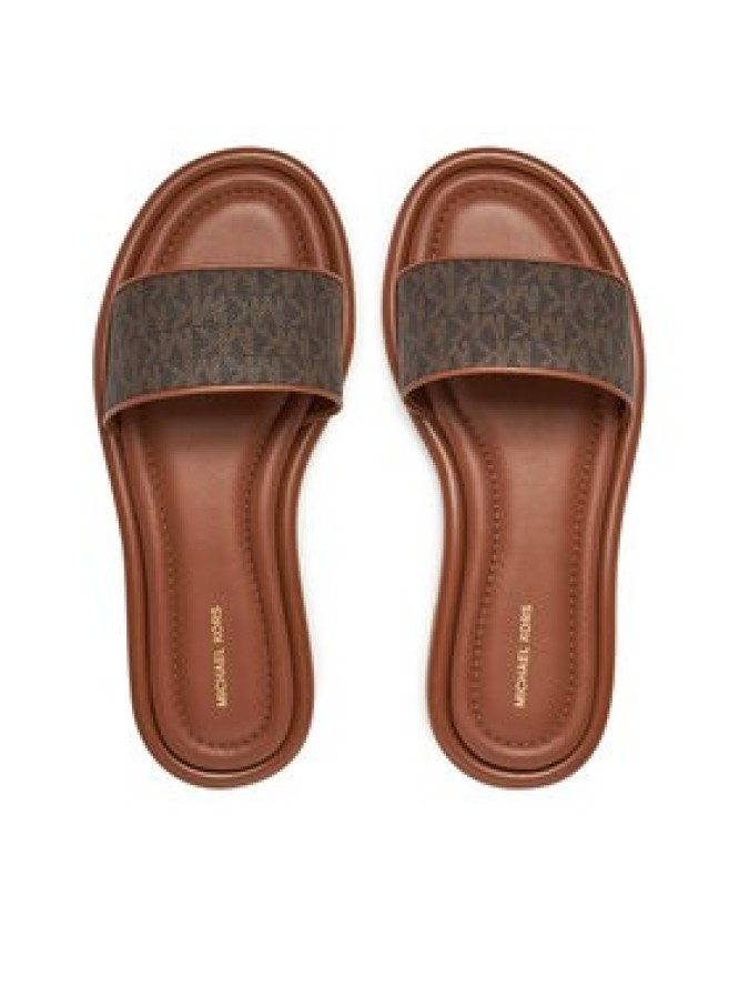 MICHAEL Michael Kors Klapki Dana 40S5DNFS1B Brązowy