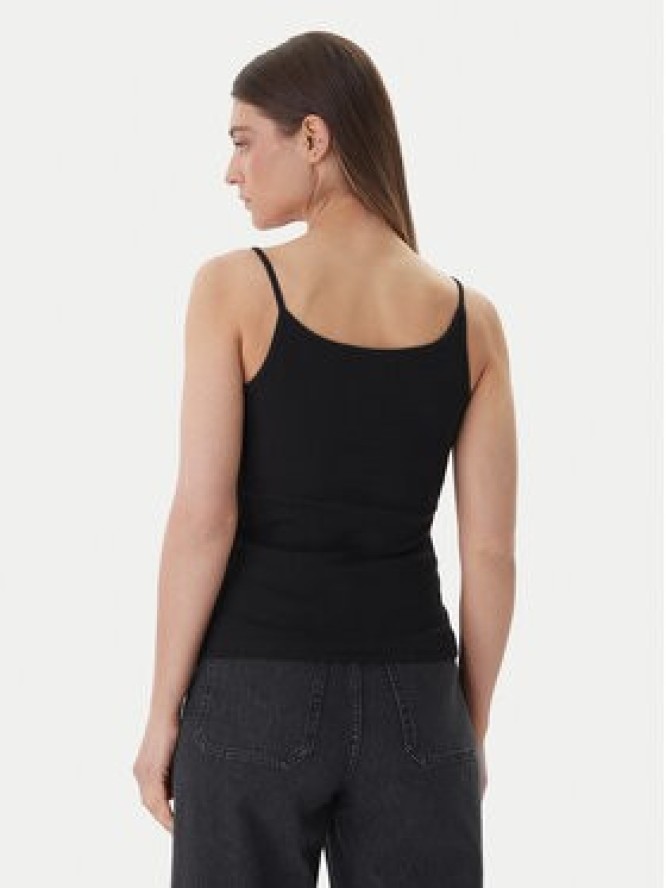 Tommy Jeans Top DW0DW22278 Czarny Slim Fit