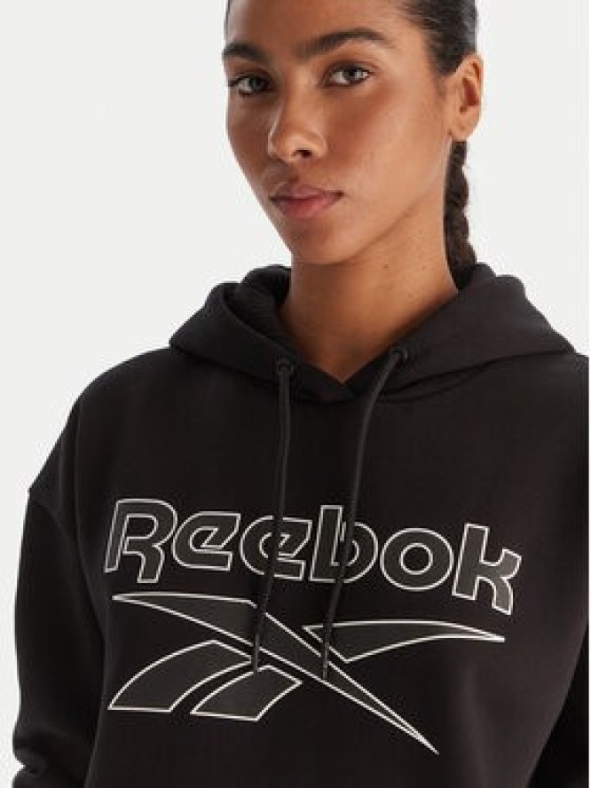 Reebok Bluza Cali RK25174CCW Czarny Regular Fit