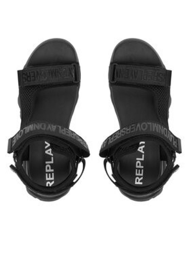 REPLAY Sandały GWSA6.000.C0007T Czarny