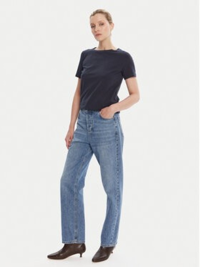 Weekend Max Mara T-Shirt Multib 2525976011 Granatowy Regular Fit