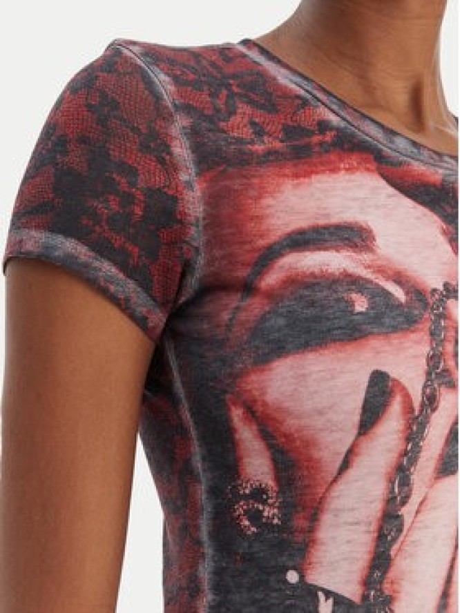 Guess T-Shirt W6RI50 KCCG0 Kolorowy Regular Fit